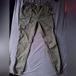 Olive Cargo Pants